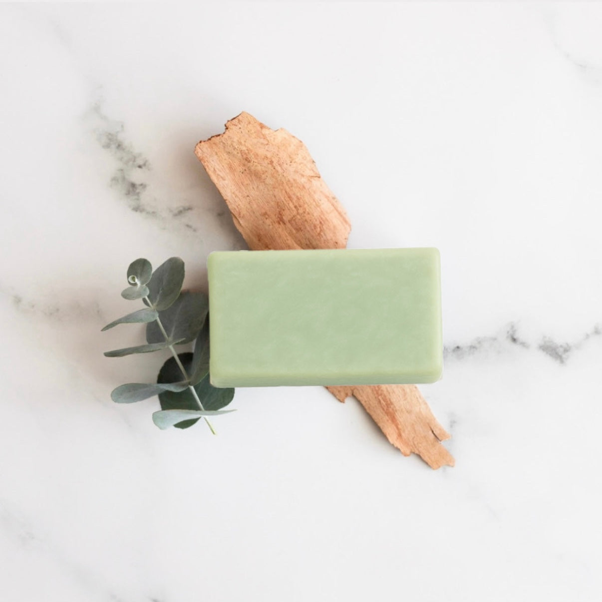 Label-Free Australian Green Clay & Spearmint Face & Body Soap Bar 140g