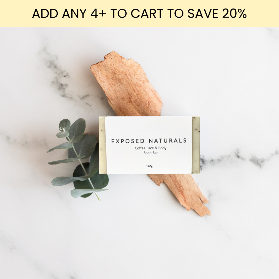 Coffee Face & Body Soap Bar 140g