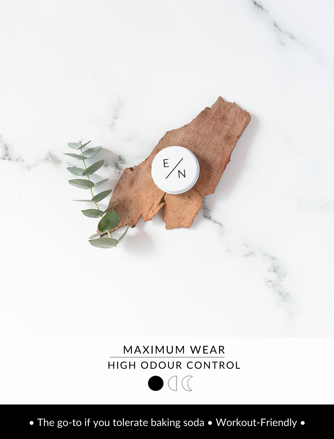 Lemongrass & Coconut Natural Deodorant Travel Size/Sample 20g